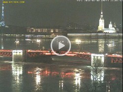 Санкт-Петербург, Дворцовый мост, Петропавловский собор